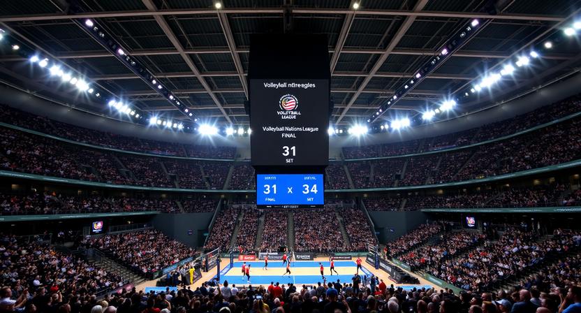 Ukraine Defeat Canada 3-1 in FIVB Volleyball Nations League Group Stage