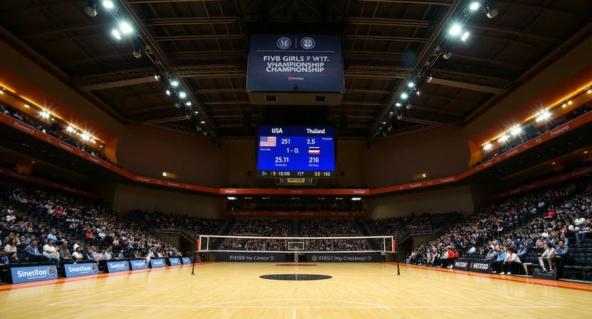 USA Sweep Thailand in FIVB Girls’ U17 World Championship